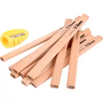 Toolstation Carpenters pencil set & sharpener offer