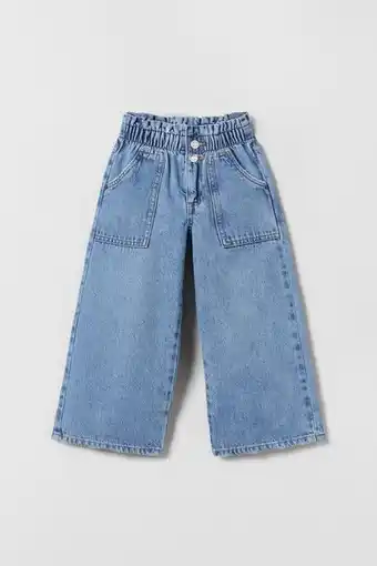 ZARA Baggy jeans with elastic trim offer