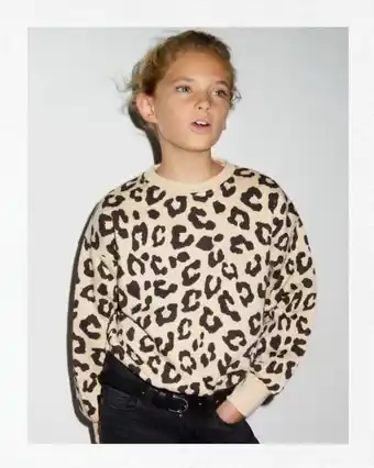 ZARA Printed sweatshirt offer