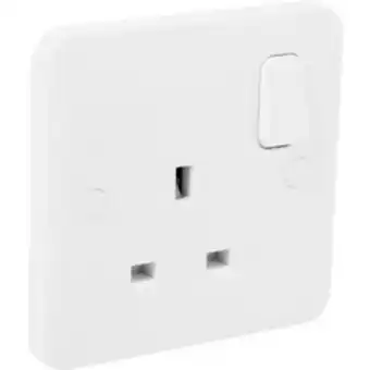 Toolstation Schneider electric lisse switched socket 1 gang single pole offer