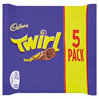 McColl's Cadbury twirl 5pk offer