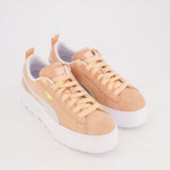 TK Maxx Peach suede trainers offer
