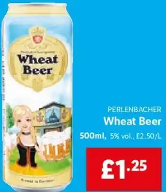 Lidl Wheat Beer 500ml, offer