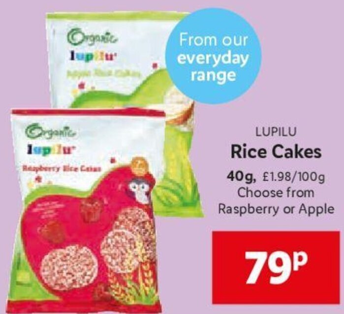 Rice Cakes 40g offer at Lidl