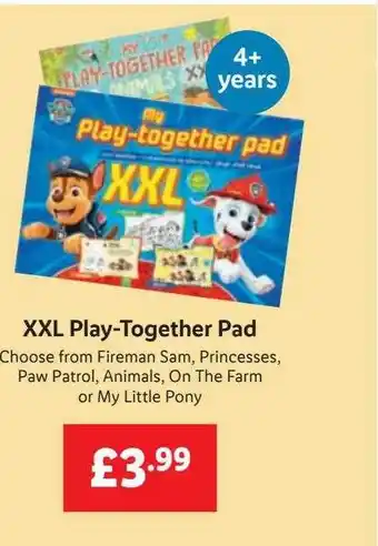 Lidl Xxl play-together pad offer