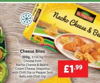 Lidl El tequito cheese bites 250 g offer