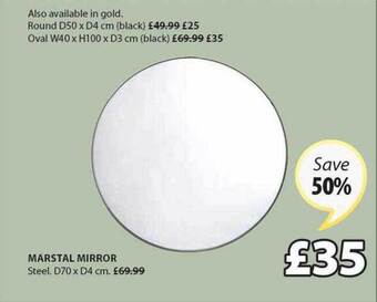 JYSK Marstal mirror offer