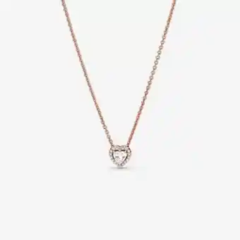 Pandora Sparkling heart collier necklace offer