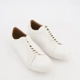 TK Maxx White alcester leather trainers offer