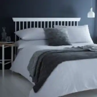 TK Maxx Double white seersucker duvet cover set offer