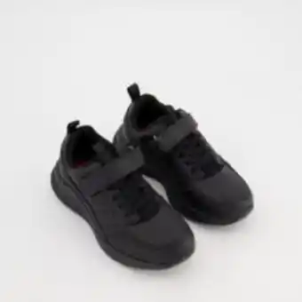 TK Maxx Black low cut velcro strap trainers offer