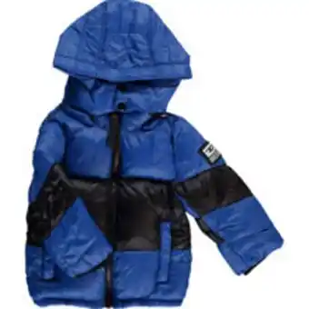 TK Maxx Blue stripe padded coat offer