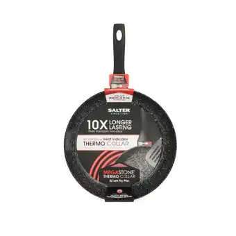 Tesco Salter megastone thermo collar frypan 32cm offer