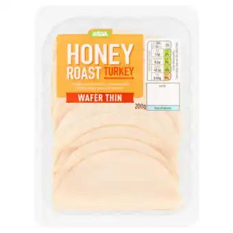 Asda Asda wafer thin honey roast turkey slices offer