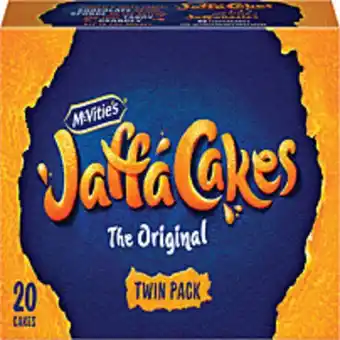 Mcvities jaffa cakes twin pack 20 cakes