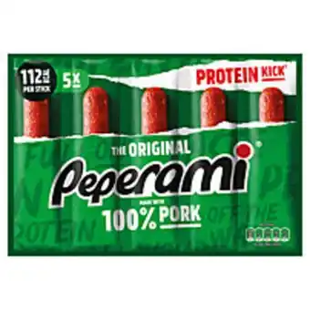 McColl's Peperami original salami 5pk offer