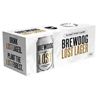 Brewdog planet first lost lager 10x440ml