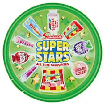 Swizzels super stars sweets tub 630g