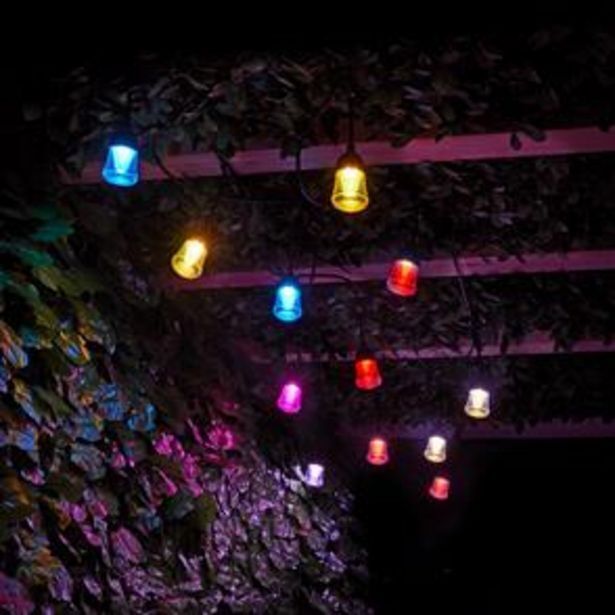 Prestige mains operated rgb led festoon smart lights offer at Home