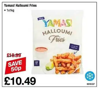 Makro Yamas! halloumi fries offer