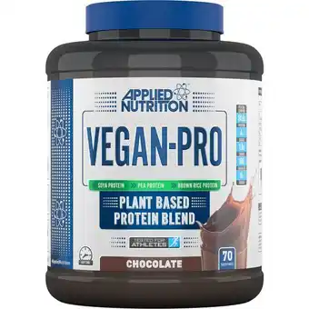 Lloyds Pharmacy Applied nutrition vegan pro chocolate flavour offer