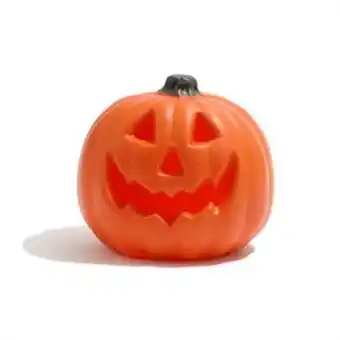Home Bargains Haunted house: led light up pumpkin - orange offer