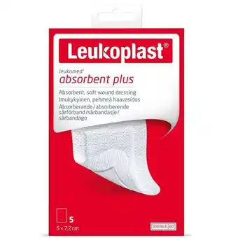 Lloyds Pharmacy Leukoplast leukomed dressing x 5 (8cm x 10cm) offer