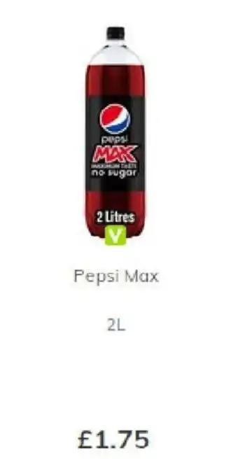 Morrisons Pepsi Max 2L offer