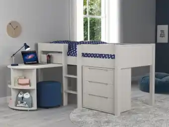 Bensons for Beds Stompa auburn wooden midsleeper offer