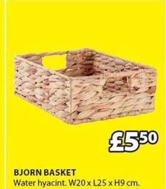 JYSK Bjorn basket offer
