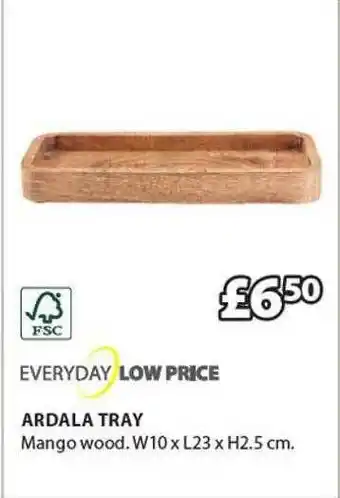 JYSK Everyday ardala tray offer