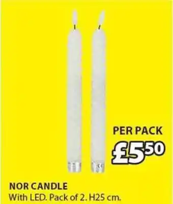 Nor candle