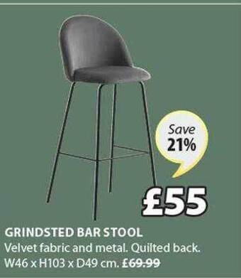 JYSK Grindsted bar stool offer