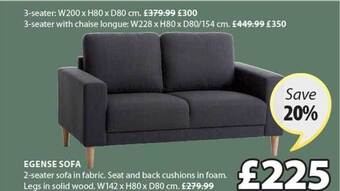 JYSK Egense sofa offer
