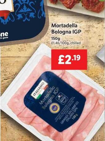 Lidl Italiamo mortadella bologna igp offer