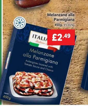 Lidl Italiamo melanzane alla parmigiana offer