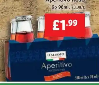 Lidl Italiamo aperitivo offer