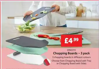 Lidl Ernesto chopping boards - 3 pack offer