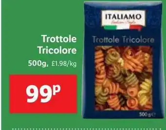 Lidl Italiamo trottole tricolore offer