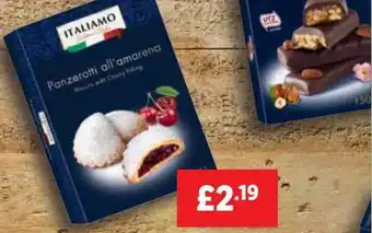 Lidl Italiamo panzerotti all'amarena offer