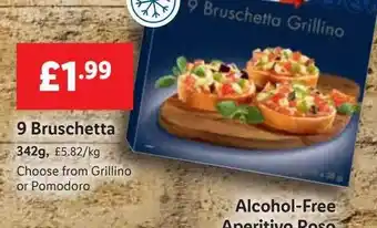 Lidl Italiamo 9 bruschetta 342 g offer