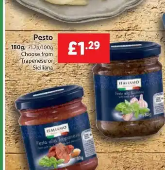Lidl Italiamo pesto offer