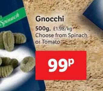Lidl Italiamo gnocchi offer