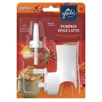 Sainsbury's Glade pumpkin spice latte plug in holder & refill electric scented oil 20ml offer