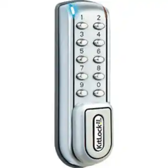 Toolstation Kitlock kl1200 - electronic cabinet / locker lock up to 25mm door thickness offer