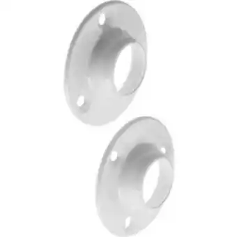 Toolstation Steel end socket white 19mm offer