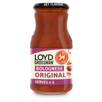Tesco Loyd grossman bolognese pasta sauce 660g offer
