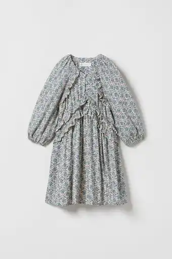 ZARA Floral dress with ruffles offer