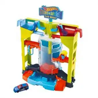 Home Bargains Hot wheels: stunt & splash car wash grw37 offer