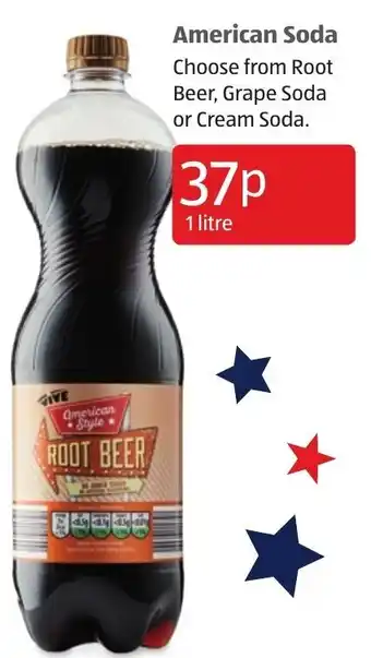 Aldi American Soda 1L offer